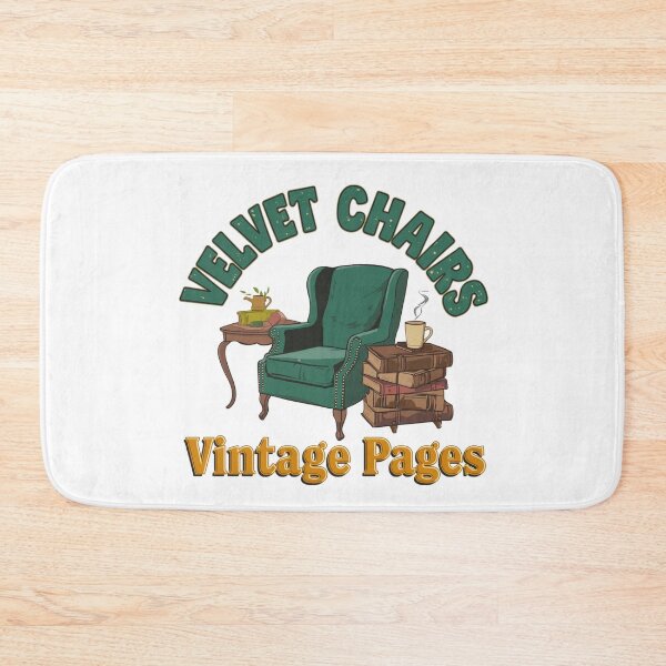 Item preview, Vintage Velvet Chair Books Coffee Aesthetic designed and sold by Coffread.