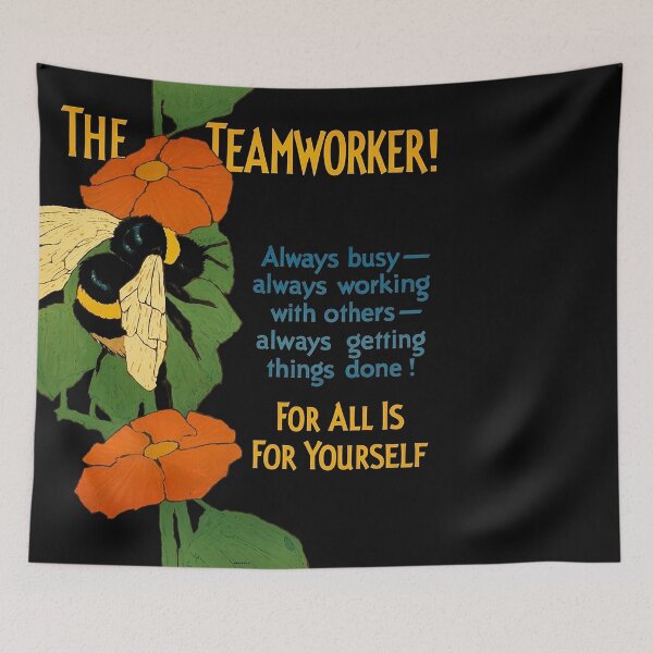 Artikelvorschau, Der Teamworker entworfen und verkauft von The Ravens Ballad.