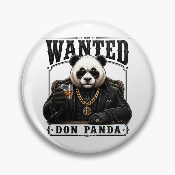 Item preview, Tough Panda Godfather Drinking Whiskey designed and sold by the-dovlat.