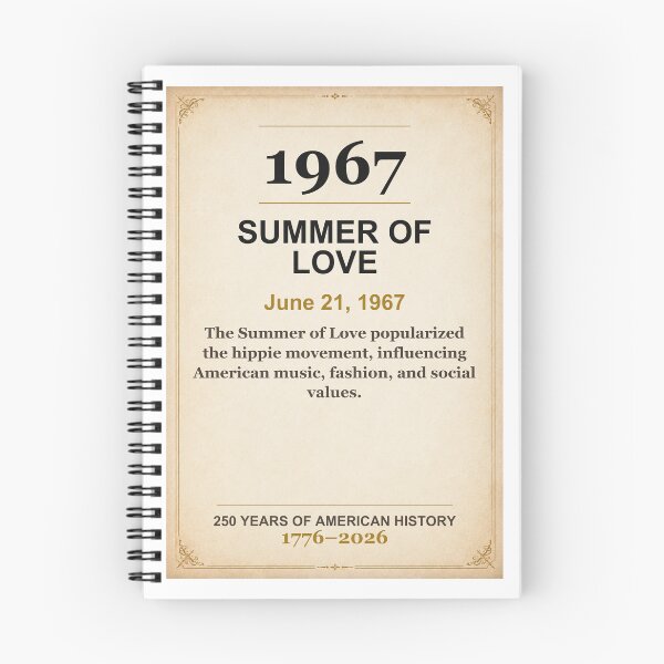 Item preview, America 250 | Summer of Love | 1967 designed and sold by ariksworld.