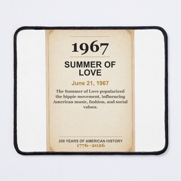 Item preview, America 250 | Summer of Love | 1967 designed and sold by ariksworld.