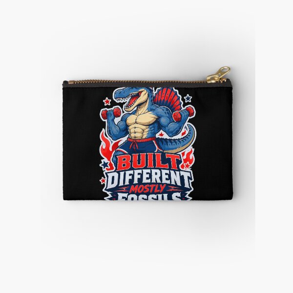 Item preview, Built Different Mostly Fossils Funny Spinosaurus Gym Design designed and sold by Tong4130.