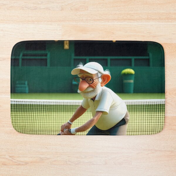 Item preview, Old Fart playing Tennis at Wimbledon designed and sold by Colin Bentham.