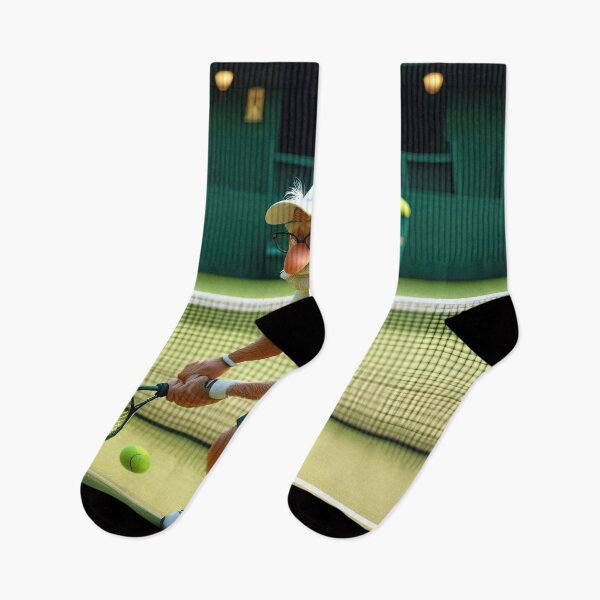 Item preview, Old Fart playing Tennis at Wimbledon designed and sold by Colin Bentham.