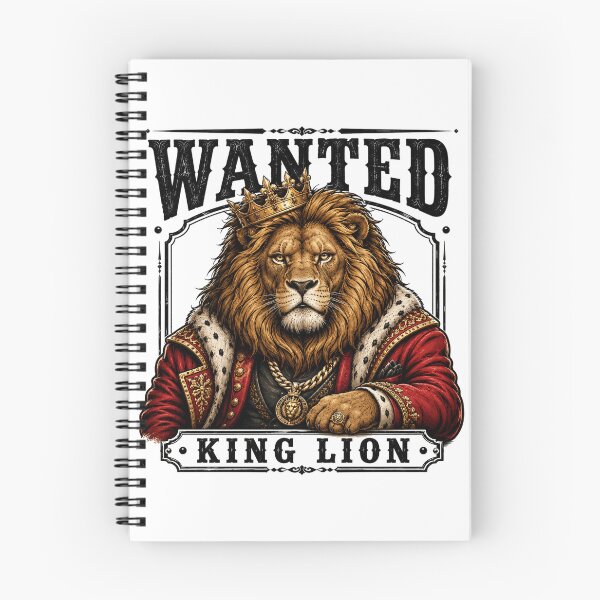 Item preview, Majestic King Lion Wearing Royal Crown designed and sold by the-dovlat.