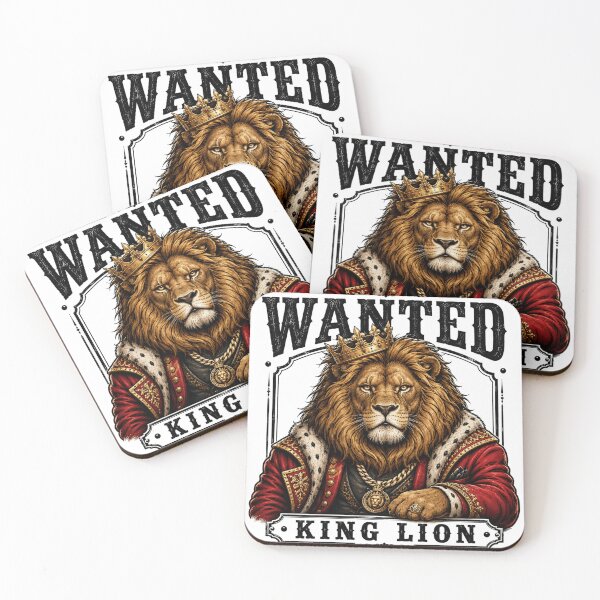 Item preview, Majestic King Lion Wearing Royal Crown designed and sold by the-dovlat.