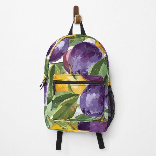 Item preview, Fruits pattern yellow and purple designed and sold by Heaven1111.