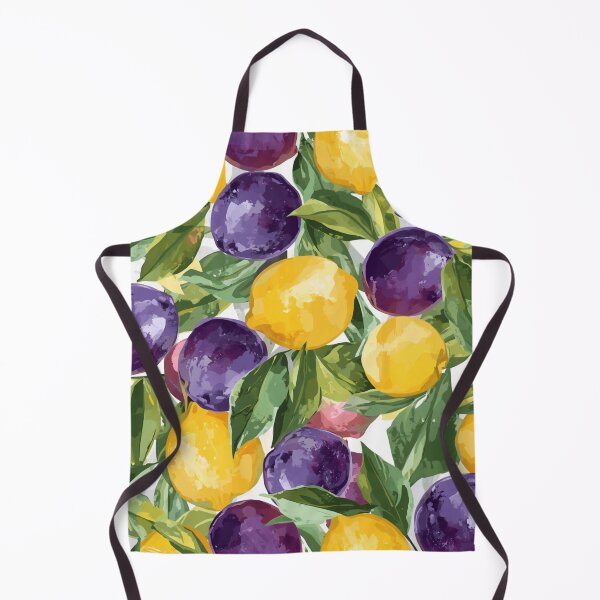 Item preview, Fruits pattern yellow and purple designed and sold by Heaven1111.
