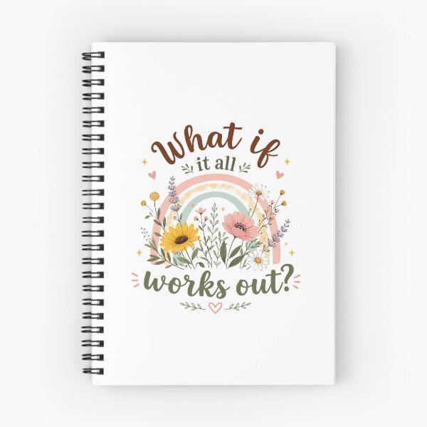 Item preview, What If It All Works Out? Optimism Hope Inspiration Positive Thinking designed and sold by HumansStuck12.