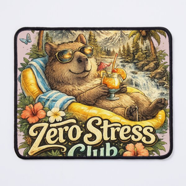 Item preview, Zero Stress | Positive Vibes Typography Design designed and sold by VasiArtLab.