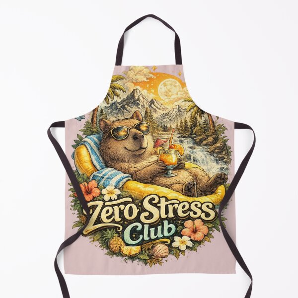 Item preview, Zero Stress | Positive Vibes Typography Design designed and sold by VasiArtLab.