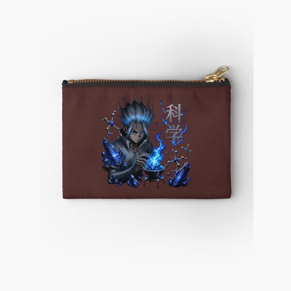 Item preview, Futuristic Scientist with Electric Blue Flame and Chemical Flasks designed and sold by RoyalEarthstore.
