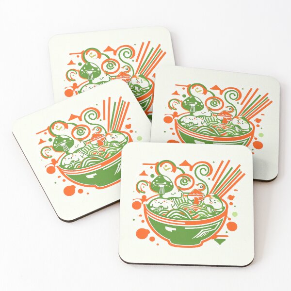 Item preview, Mushroom Udon Pop designed and sold by ONYX Pixee.