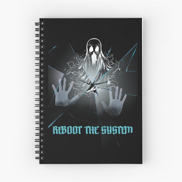 Item preview, Reboot The System - Ghost in the Machine Cyberpunk Art designed and sold by AhmadAnnaPrints.
