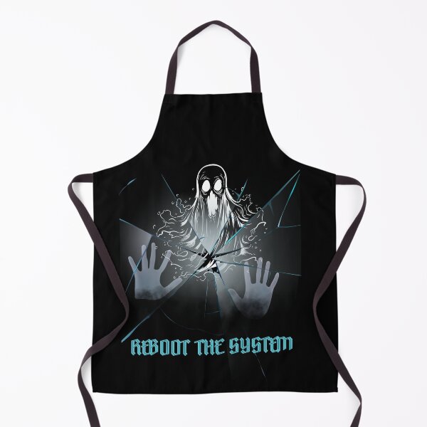 Item preview, Reboot The System - Ghost in the Machine Cyberpunk Art designed and sold by AhmadAnnaPrints.