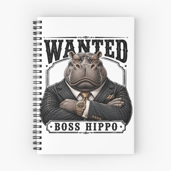 Item preview, Powerful Hippo Business Tycoon In Luxury Suit designed and sold by the-dovlat.