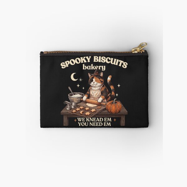 Item preview, Spooky Biscuits Bakery Funny Black Cat Halloween Pumpkin baking designed and sold by kotastiart.