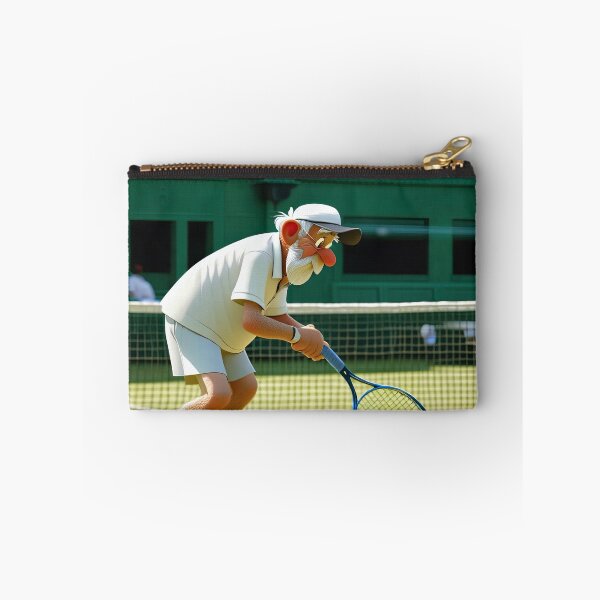 Item preview, Old Fart playing Tennis at Wimbledon designed and sold by Colin Bentham.