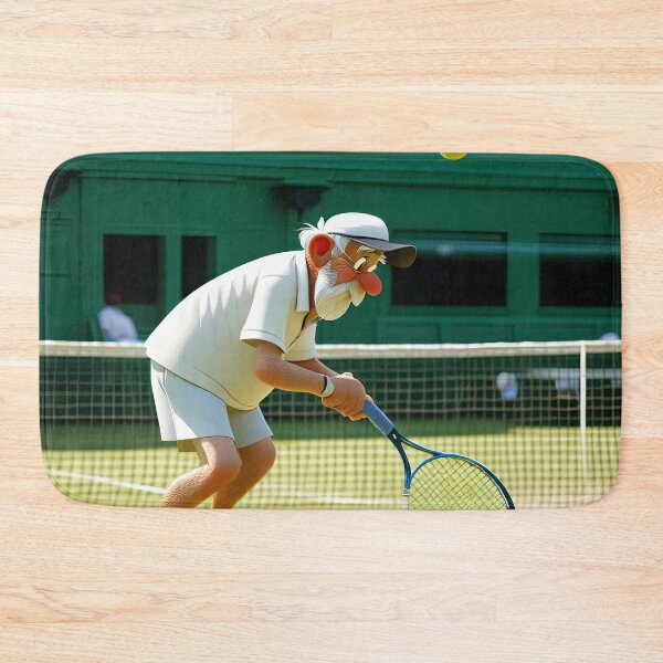 Item preview, Old Fart playing Tennis at Wimbledon designed and sold by Colin Bentham.