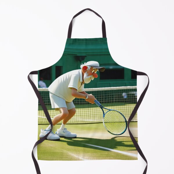 Item preview, Old Fart playing Tennis at Wimbledon designed and sold by Colin Bentham.