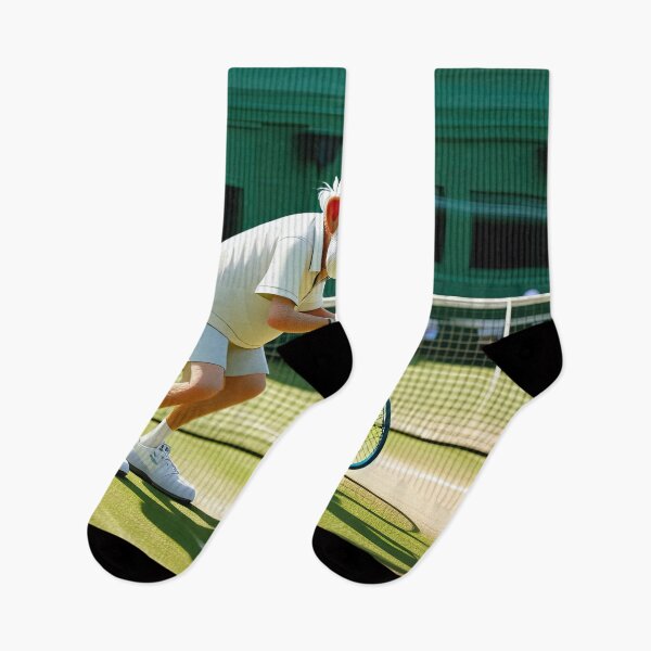 Item preview, Old Fart playing Tennis at Wimbledon designed and sold by Colin Bentham.