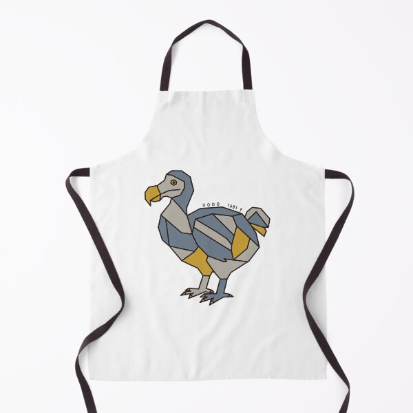 Item preview, Geometric Dodo Bird - Mustard & Grey Accent designed and sold by AnimalsKnowAll.