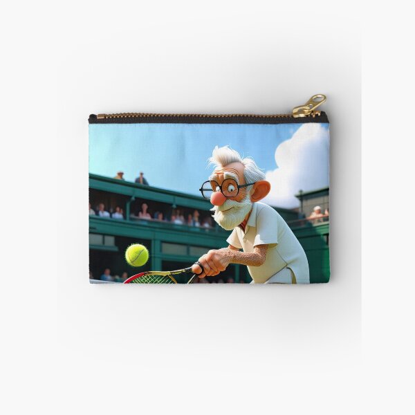 Item preview, Old Fart playing Tennis at Wimbledon designed and sold by Colin Bentham.