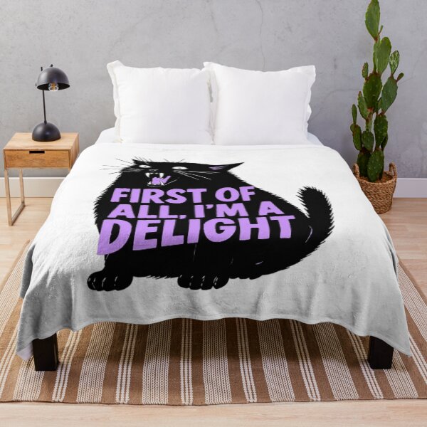 Item preview, First Of All I'm A Delight Cat designed and sold by kelvinmunene13.