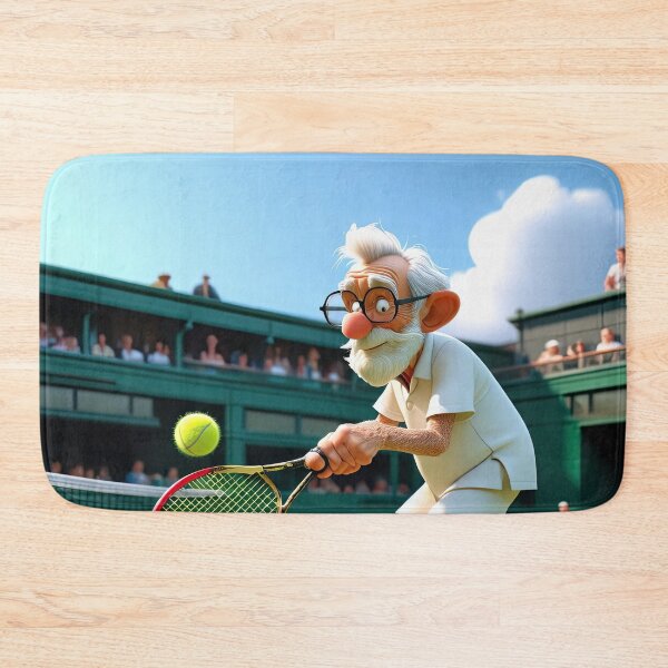 Item preview, Old Fart playing Tennis at Wimbledon designed and sold by Colin Bentham.