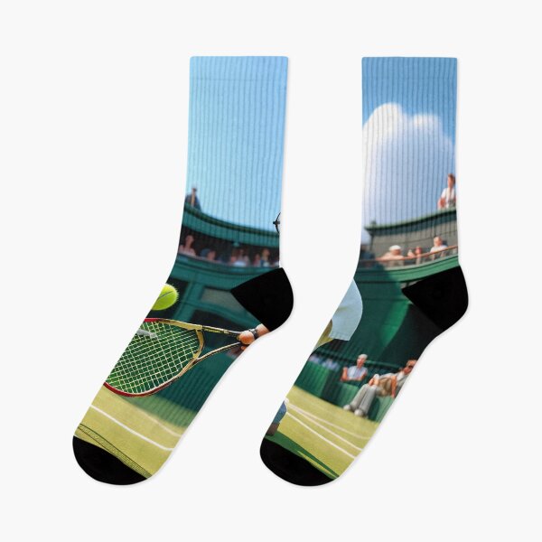Item preview, Old Fart playing Tennis at Wimbledon designed and sold by Colin Bentham.
