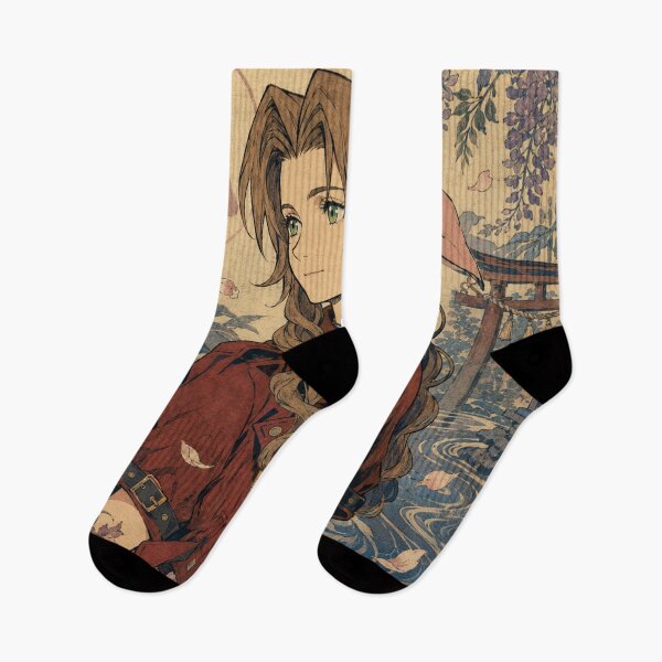 Item preview, Aerith Gainsborough Final Fantasy 7 | FFVII Fanart designed and sold by bapupa.