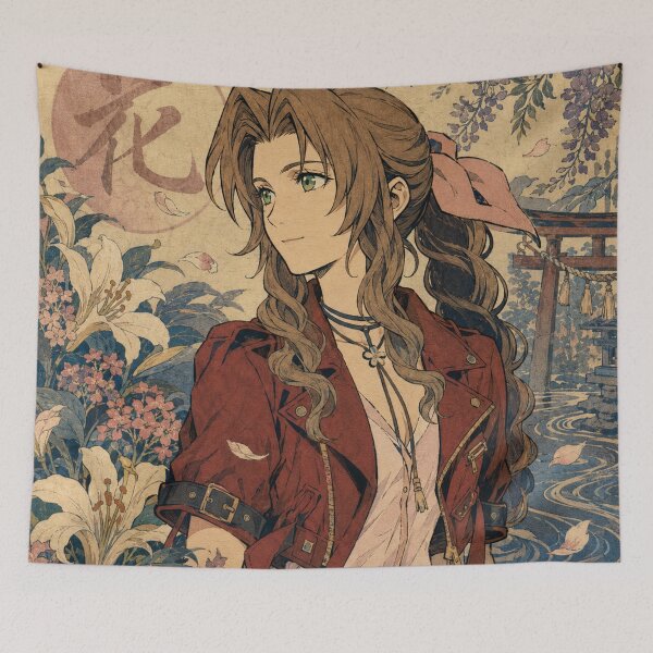 Item preview, Aerith Gainsborough Final Fantasy 7 | FFVII Fanart designed and sold by bapupa.