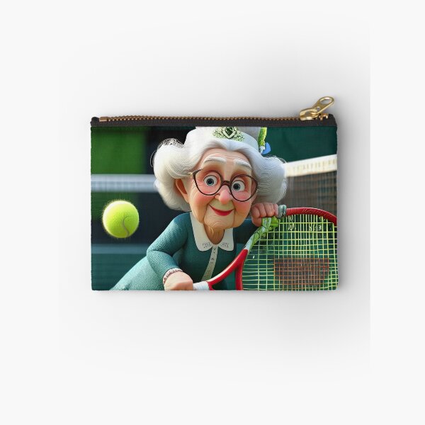 Item preview, Old Fart playing Tennis at Wimbledon designed and sold by Colin Bentham.