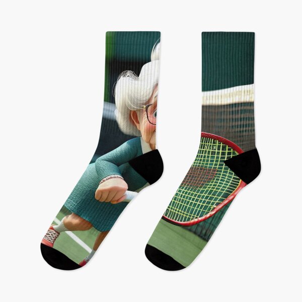 Item preview, Old Fart playing Tennis at Wimbledon designed and sold by Colin Bentham.