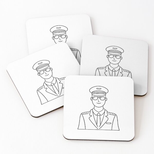 Item preview, A pilot outfit complete with sunglasses laid out designed and sold by rasagamastore.