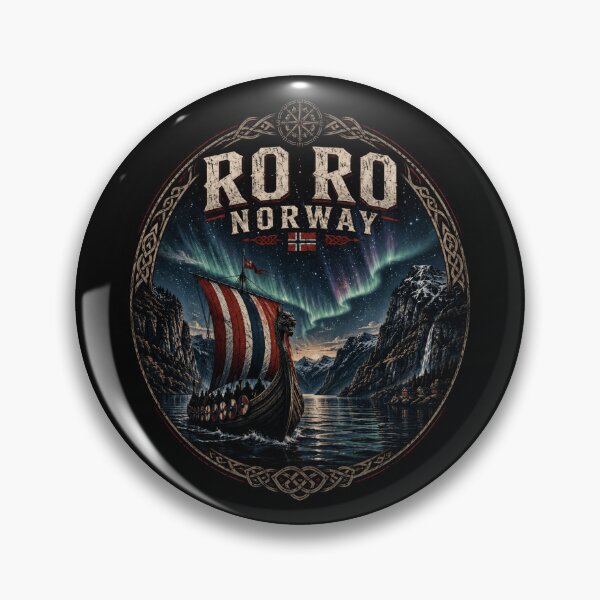 Item preview, Ro Ro Norway,Viking Ship Norway Flag Culture Row Country T-Shirt, designed and sold by Crystal-Tree.