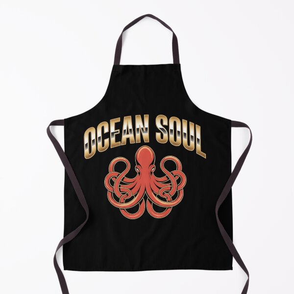 Item preview, Ocean Soul Octopus Vintage Nautical Design Maritime Sea Creature T‑Shirt & Sticker designed and sold by ZyxDes.