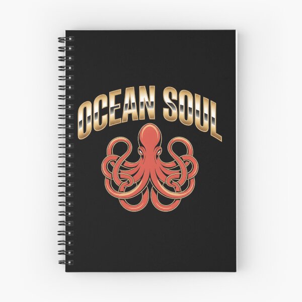 Item preview, Ocean Soul Octopus Vintage Nautical Design  Maritime Sea Creature T‑Shirt & Sticker designed and sold by ZyxDes.
