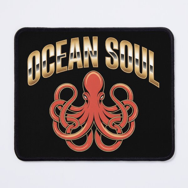 Item preview, Ocean Soul Octopus Vintage Nautical Design  Maritime Sea Creature T‑Shirt & Sticker designed and sold by ZyxDes.