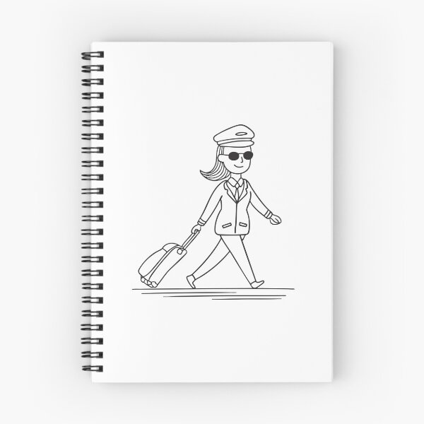 Item preview, A pilot in sunglasses pulling a suitcase while walking designed and sold by rasagamastore.