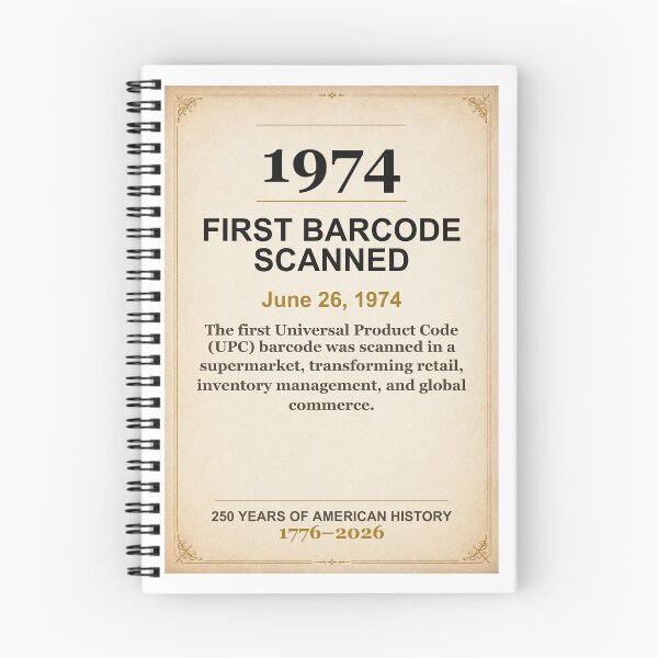Item preview, America 250 | First Barcode Scanned | 1974 designed and sold by ariksworld.