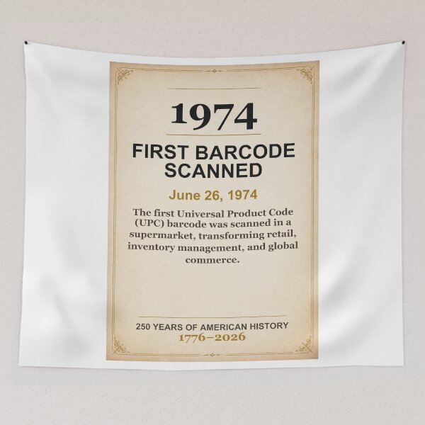 Item preview, America 250 | First Barcode Scanned | 1974 designed and sold by ariksworld.
