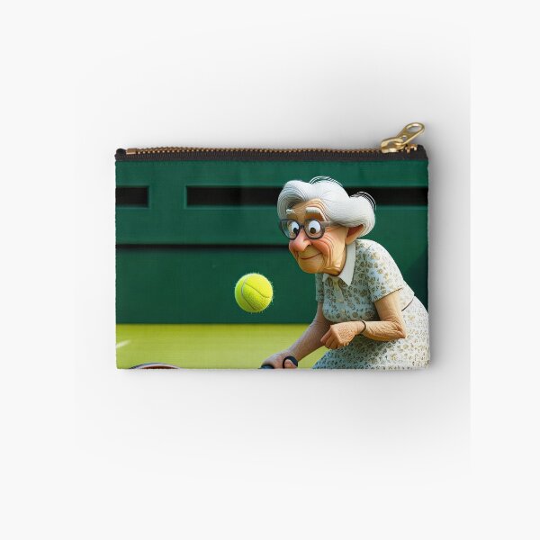 Item preview, Old Fart playing Tennis at Wimbledon designed and sold by Colin Bentham.
