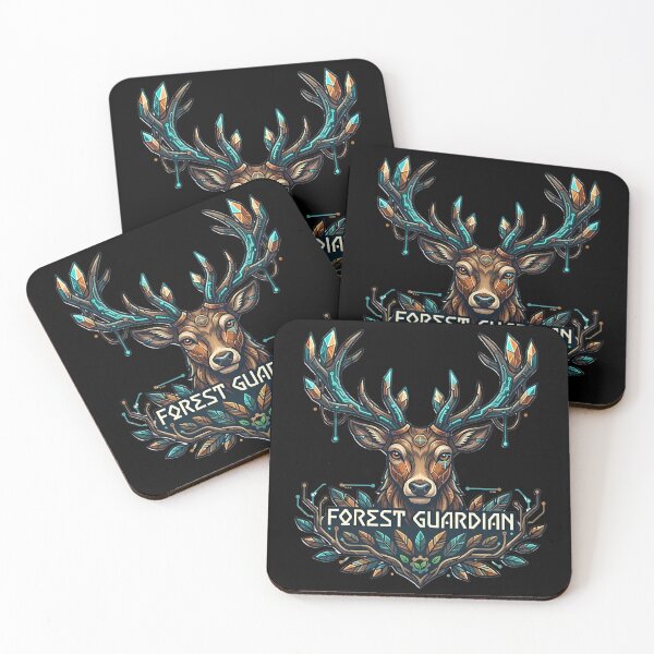 Item preview, Cybernetic Forest Guardian Deer Crest designed and sold by vividthreads99.