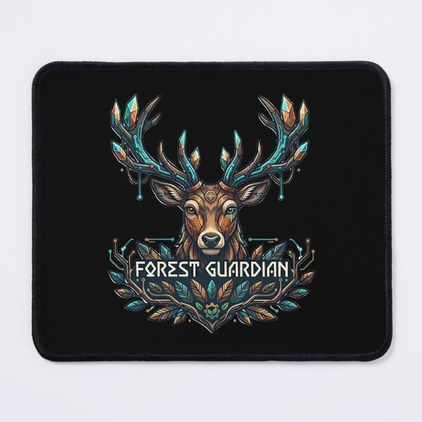 Item preview, Cybernetic Forest Guardian Deer Crest designed and sold by vividthreads99.