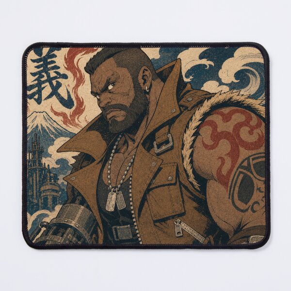 Item preview, Barret Wallace Final Fantasy 7 | FFVII Fanart designed and sold by bapupa.