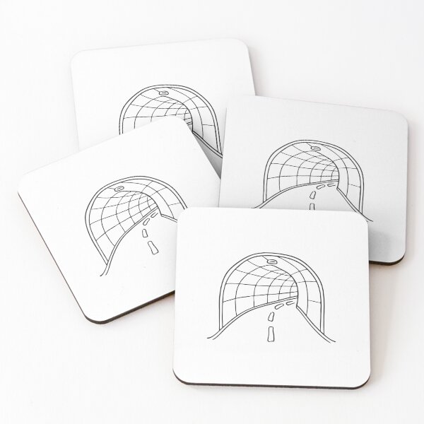 Item preview, A wallmounted pipe running through a dark underpass designed and sold by rasagamastore.