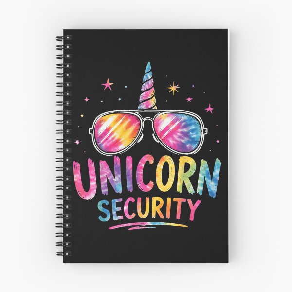 Item preview, Rainbow Tie Dye Unicorn Security Sunglasses Cool Magic Mystical Creature Guardian designed and sold by ObukiLantara.