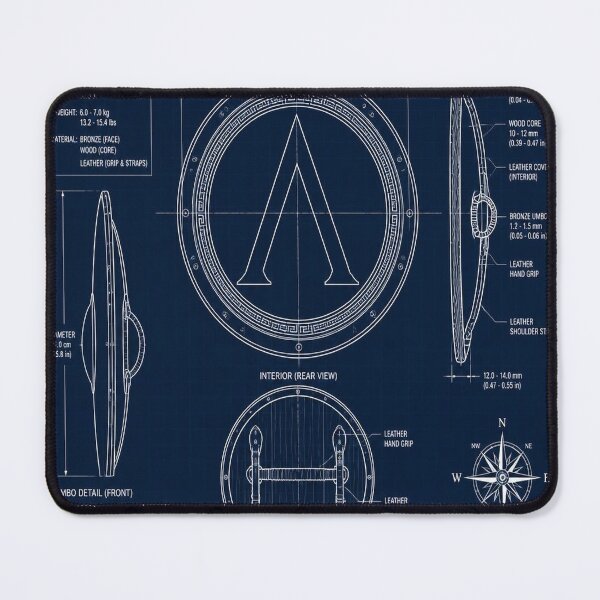 Item preview, Spartan Shield Blueprint designed and sold by SunnyDesign82.