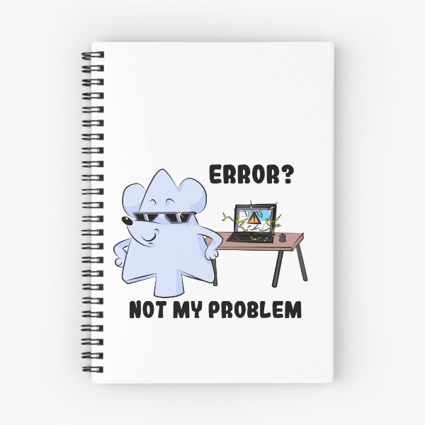 Item preview, Error? Not My Problem | Funny Programmer Mouse designed and sold by Mammoths.